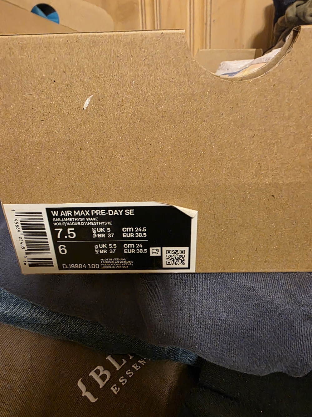 Nike Women’s Air Max Pre-Day SE Jeans - Slate Blue